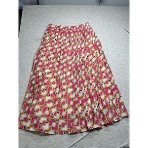 Her Destiny's Women Size‎ M Colorful Geometric Pleated Skirt